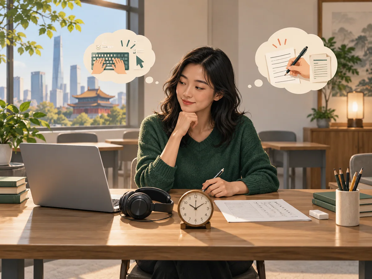 Computer-Based or Paper-Based HSK? Choose Based on Your Actual Skills — illustrated Linguahan beginner guide