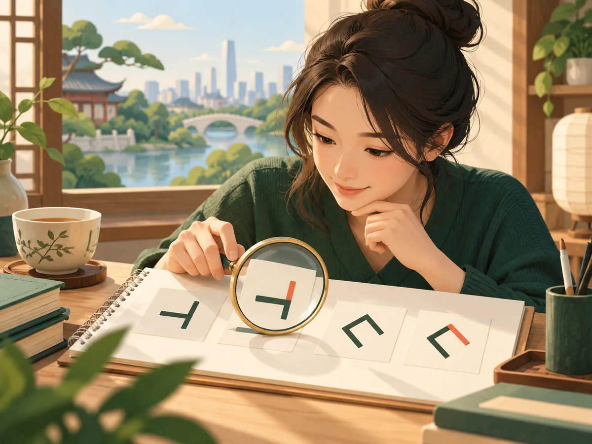 未, 末, 土, 士: मिलते-जुलते चीनी अक्षरों को मिलाना कैसे बंद करें — Linguahan की चित्रित शुरुआती गाइड