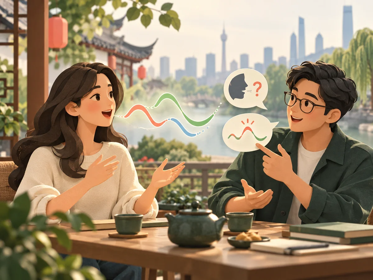 आपके मंदारिन स्वर सही हैं—तो फिर लोग आपको गलत क्यों समझ रहे हैं? — सचित्र Linguahan शुरुआती गाइड